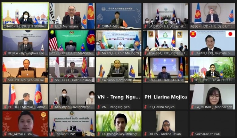 President of ERIA Participates in the 17th ASEAN Plus Three Environment Ministers Meeting