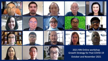 ERIA's Research Institutes Network Online Workshop Series Discuss Growth Strategy for Post COVID-19