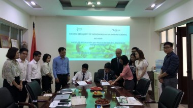 ISPONRE and ERIA Sign MoU to Promote Institutional Cooperation on Prioritized Research Field