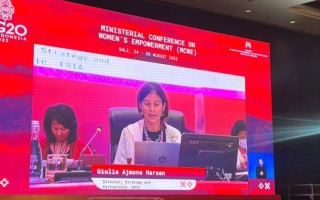 Women Empowerment, Closing Gender Gap Reaffirmed in G20 Ministerial Conference