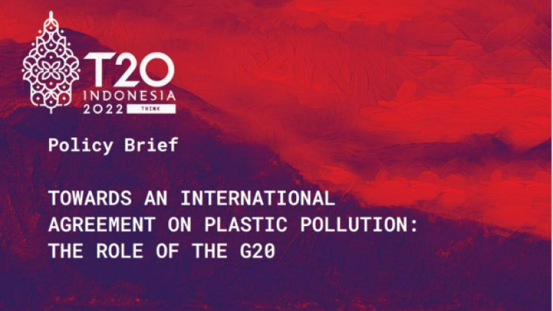 ERIA Publishes Policy Recommendations on the Role of the G20 Towards an International Agreement on Plastic Pollution