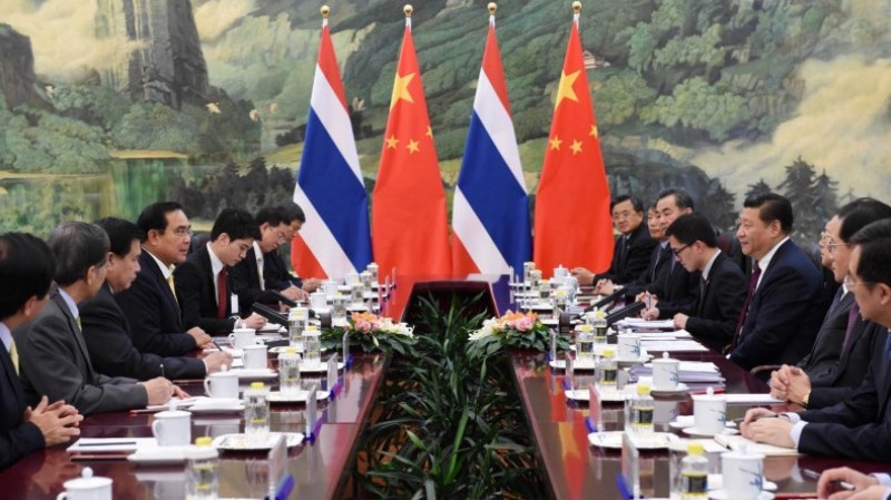 Xi’s visit to Bangkok, East Wind Blowing