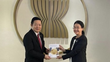 Courtesy Visit in Support of ASEAN Chairmanship 2023 by Dr Lili Yan Ing, Lead Advisor at ERIA