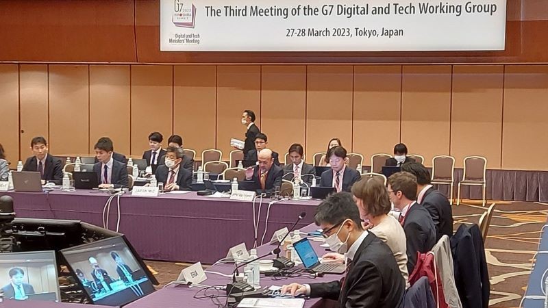 ERIA Joins the 3rd Meeting of the G7 Digital and Tech Working Group