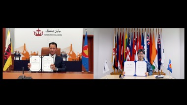 ERIA Signs MoU with Brunei Darussalam's Department of Energy for Energy Cooperation