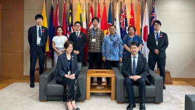 ERIA Welcomes Team of SEOM, METI Japan