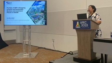 ERIA Supports Investment Experts' Group Meeting at APEC Senior Officials' Meeting 3