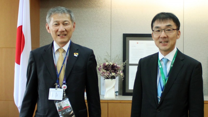 ERIA President Tetsuya Watanabe Meets with Japan’s METI Vice-Minister for International Affairs Shin Hosaka