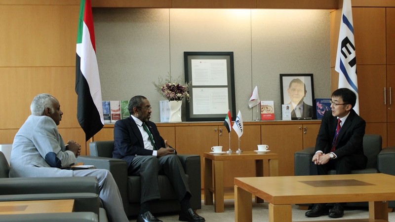 ERIA President Receives Courtesy Visit from Ambassador of Sudan