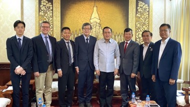 ERIA Delegation Engages with Lao PDR's Minister of Energy and Mines in Preparation for ASEAN Chairmanship