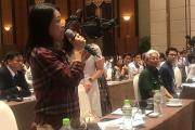 Participant from the private sector took part in the Q&A session