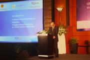 Prof Nishimura delivered the introduction to the conference