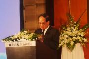 ASEAN Secretary General Hon Le Luong Minh delivered the welcoming remarks