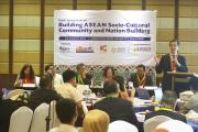 ERIA Chief Economist Prof Fukunari Kimura delivered his presentation in one of the breakout sessions