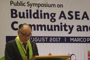 ERIA President Prof Hidetoshi Nishimura delivered his welcoming remarks