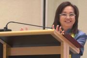 Former President of the Philippines, H.E. Dr Gloria Macapagal-Arroyo delivered the keynote address