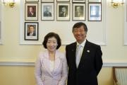 With H.E. Ambassador Koji Tsuruoka