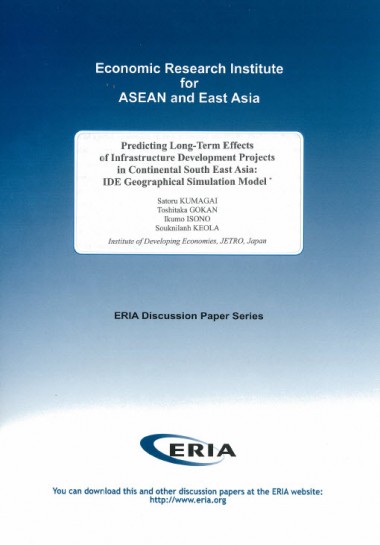 Predicting Long-Term Effects of Infrastructure Development Projects in Continental South East Asia: IDE Geographical Simulation Model