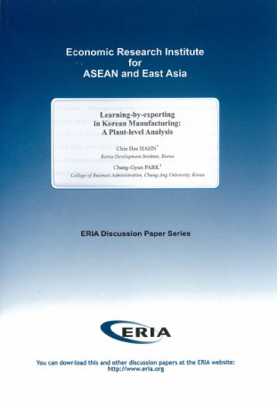 Learning-by-exporting in Korean Manufacturing: A Plant-level Analysis
