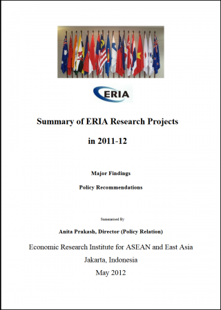 Summary of ERIA Research Projects 2011 - 2012
