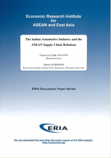 The Indian Automotive Industry and the ASEAN Supply Chain Relations