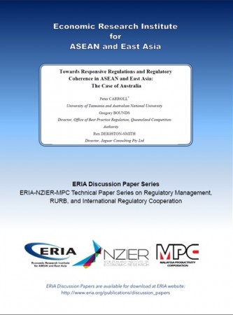 Towards Responsive Regulations and Regulatory Coherence in ASEAN and East Asia: The Case of Australia