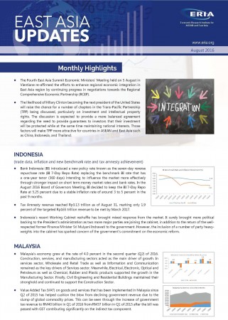 East Asia Update - August 2016