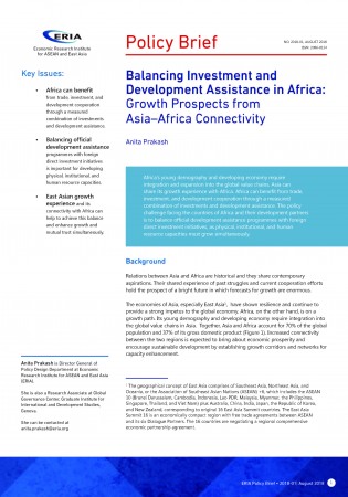 Balancing Investment and Development Assistance in Africa: Growth Prospects from Asia–Africa Connectivity
