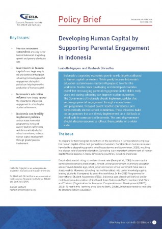 Developing Human Capital by Supporting Parental Engagement in Indonesia