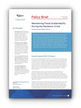 Maintaining Fiscal Sustainability during the Pandemic Crisis