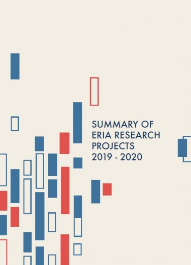 Summary of ERIA Research Projects 2019-2020