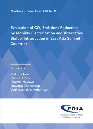 Evaluation of CO2 Emissions Reduction by Mobility Electrification and Alternative Biofuel Introduction in East Asia Summit Countries