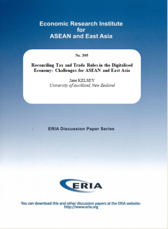 Reconciling Tax and Trade Rules in the Digitalised Economy: Challenges for ASEAN and East Asia