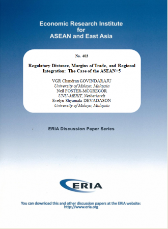 Regulatory Distance, Margins of Trade, and Regional Integration: The Case of the ASEAN+5