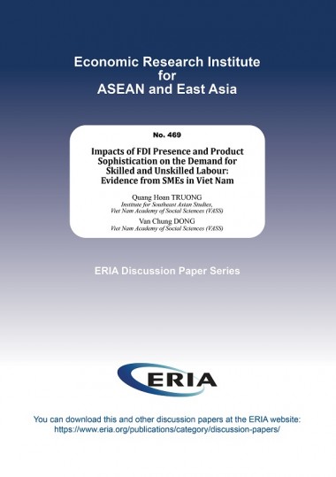 Impacts of FDI Presence and Product Sophistication on the Demand for Skilled and Unskilled Labour: Evidence from SMEs in Viet Nam