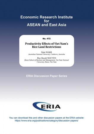 Productivity Effects of Viet Nam’s Rice Land Restrictions