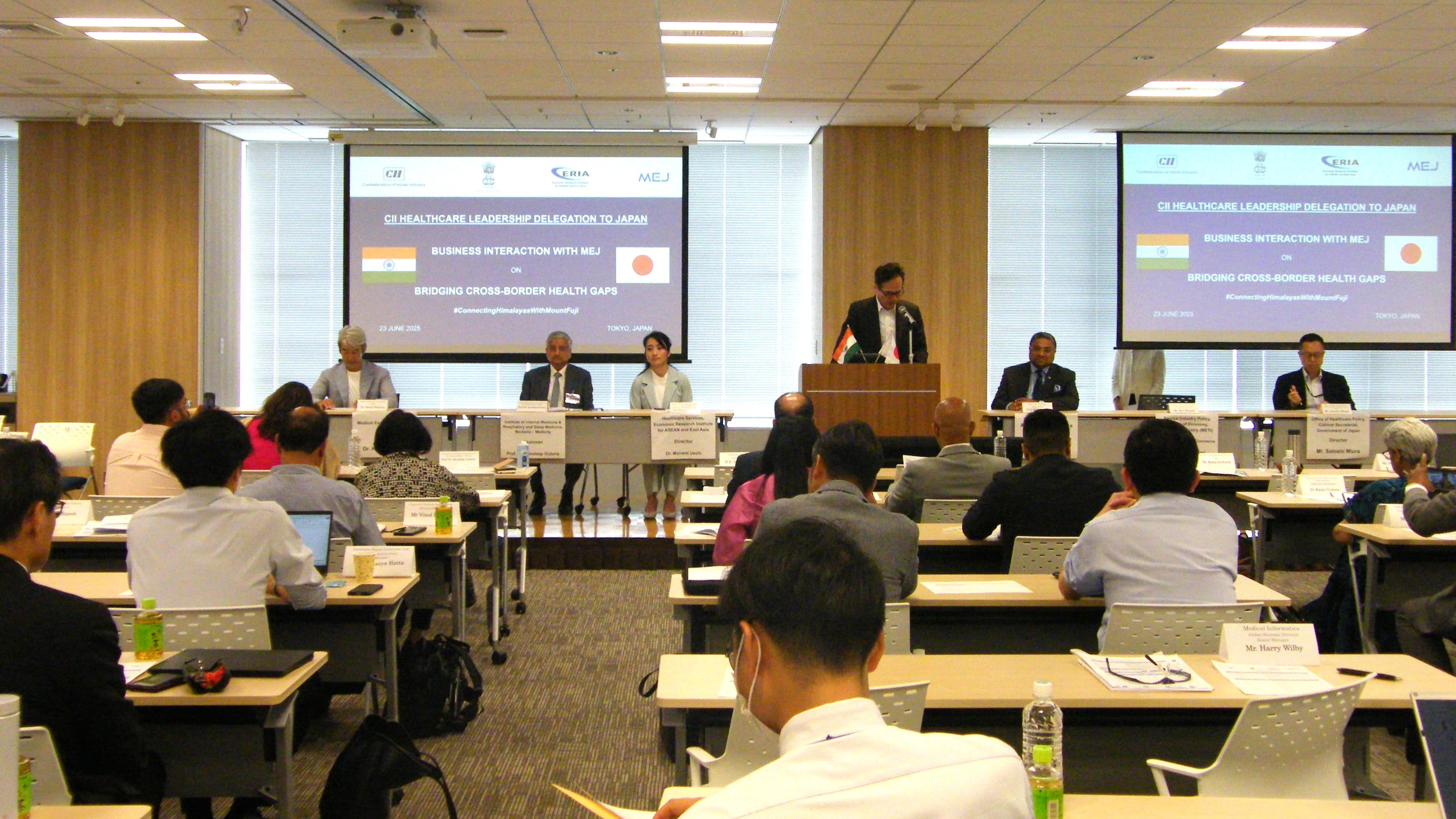 ERIA Facilitates Cross-Border Business Matching for Japan–India Health Innovation